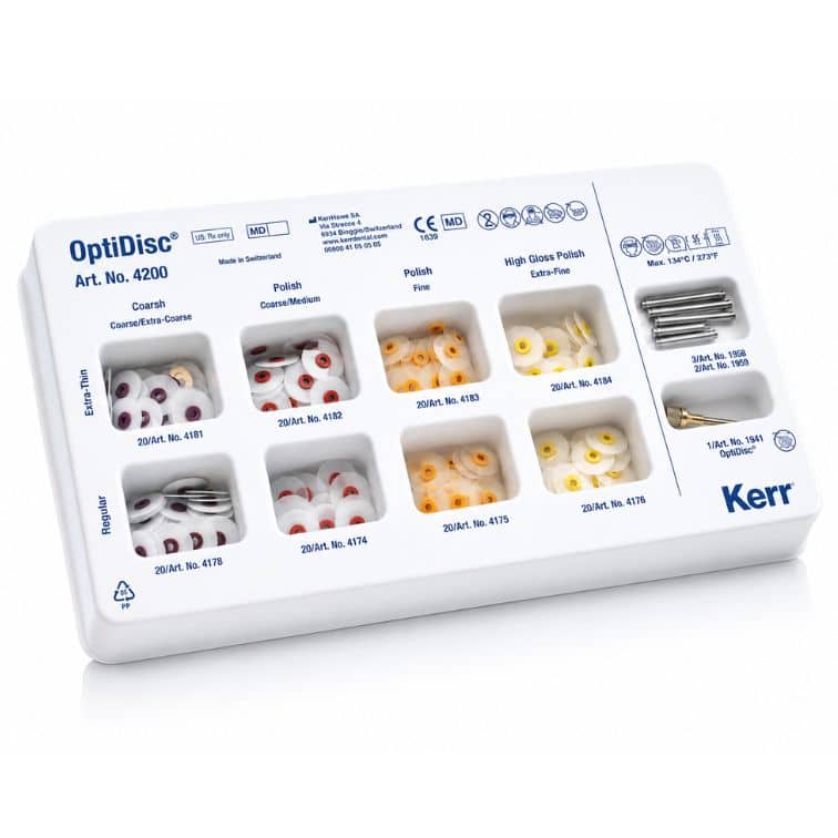 Kerr OptiDisc Extra Coarse Asorti Kit 4200 (240 Adet Disk Seti)