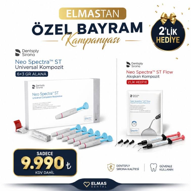 Neo Spectra™ ST Universal Kompozit 6×3 GR satın alana - Neo Spectra™ ST Flow Akışkan Kompozit 2’li HEDİYE!