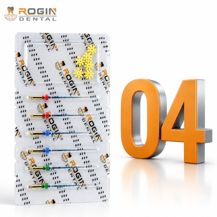 Rogin File Gold Blue Kit 04 – Döner Kanal Eğesi Seti