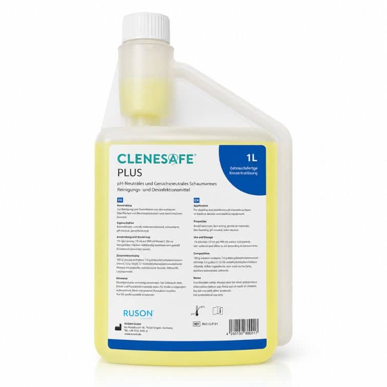 Ruson Cleansafe Plus 1 Litre – Konsantre Dental ve Medikal Alet Dezenfektanı