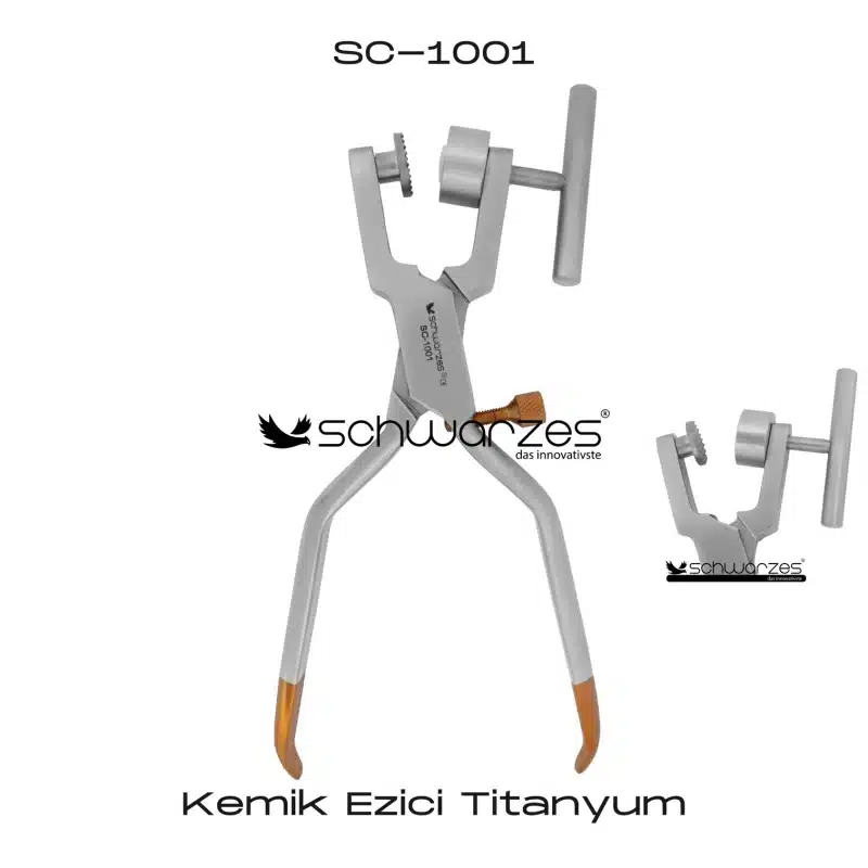 SCHWARZES Kemik Ezici Titanyum