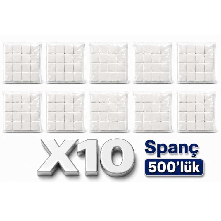 Spanç Nonwoven 500’lük (10 Paket × 500 Adet)