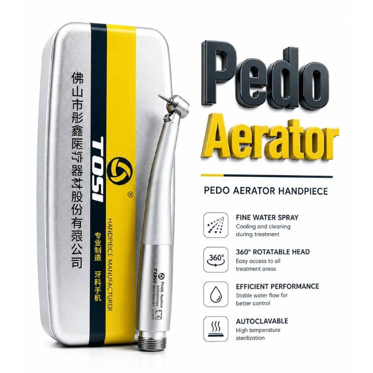 Tosi TX-164 Aeratör Pedo Mini Kafa (2 Çıkışlı 4 Çıkışlı)
