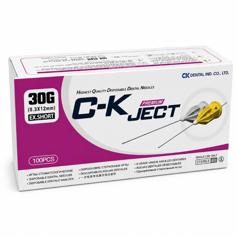 C-K JECT Premium Dental İğneleri – Steril ve Konforlu Anestezi Uygulaması - Görsel 2