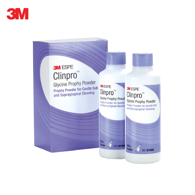3M Clinpro Glycine Prophy Powder 2 x 160 g Glisin Profilaksi Tozu