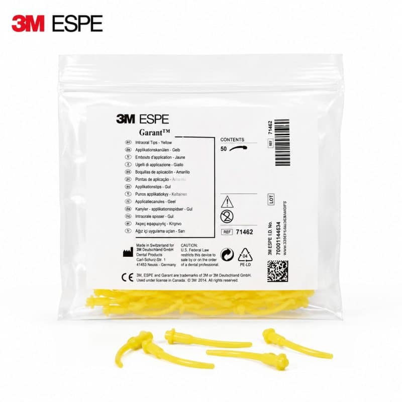 3M ESPE Garant™ Ağız İçi Uygulama Ucu (Sarı) - 50 Adet