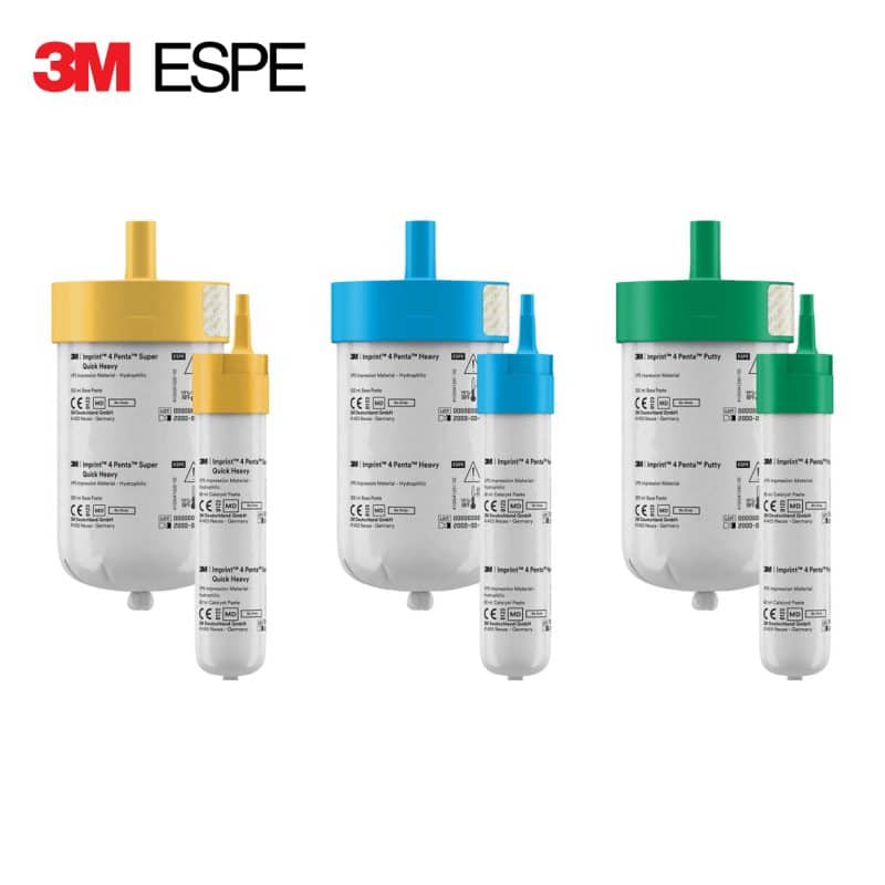 3M ESPE Imprint 4 Penta VPS TrialKit – Heavy / Super Quick Heavy / Putty Ölçü Materyali