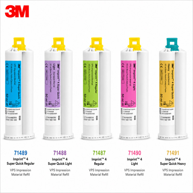 3M ESPE Imprint 4 VPS Ölçü Materyali Refillleri