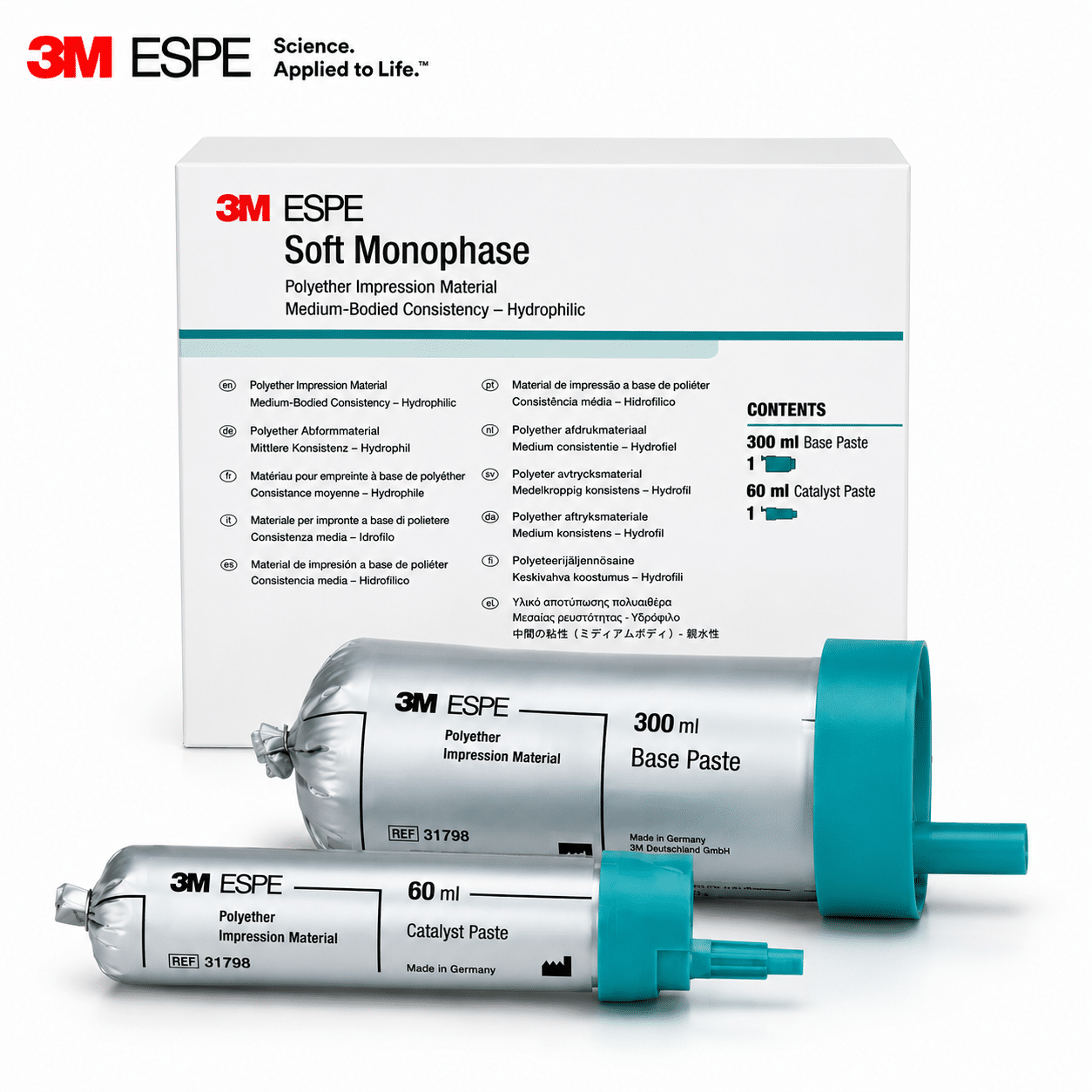 3M ESPE Soft Monophase Polieter Ölçü Materyali