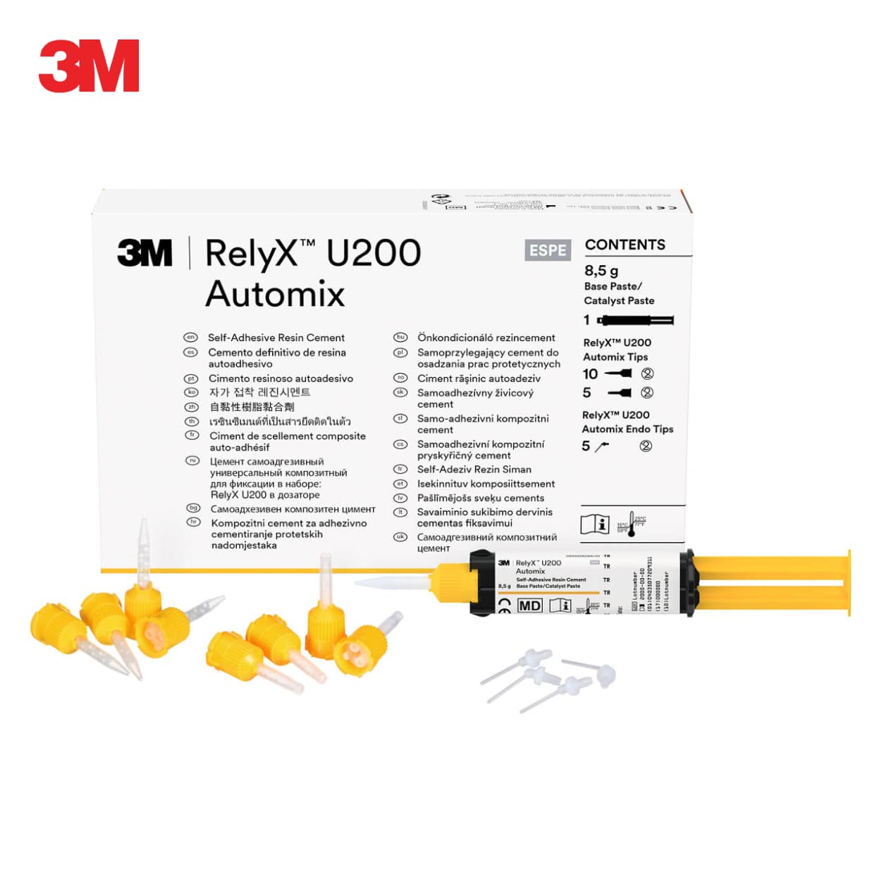 3M RelyX U200 Automix Refill – A2 / A3O / TR Renk Seçenekleriyle