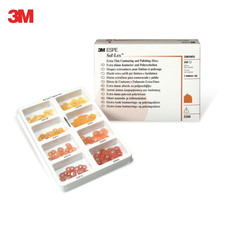 3M Sof-Lex Extra İnce Bitirme ve Cilalama Diskleri Seti