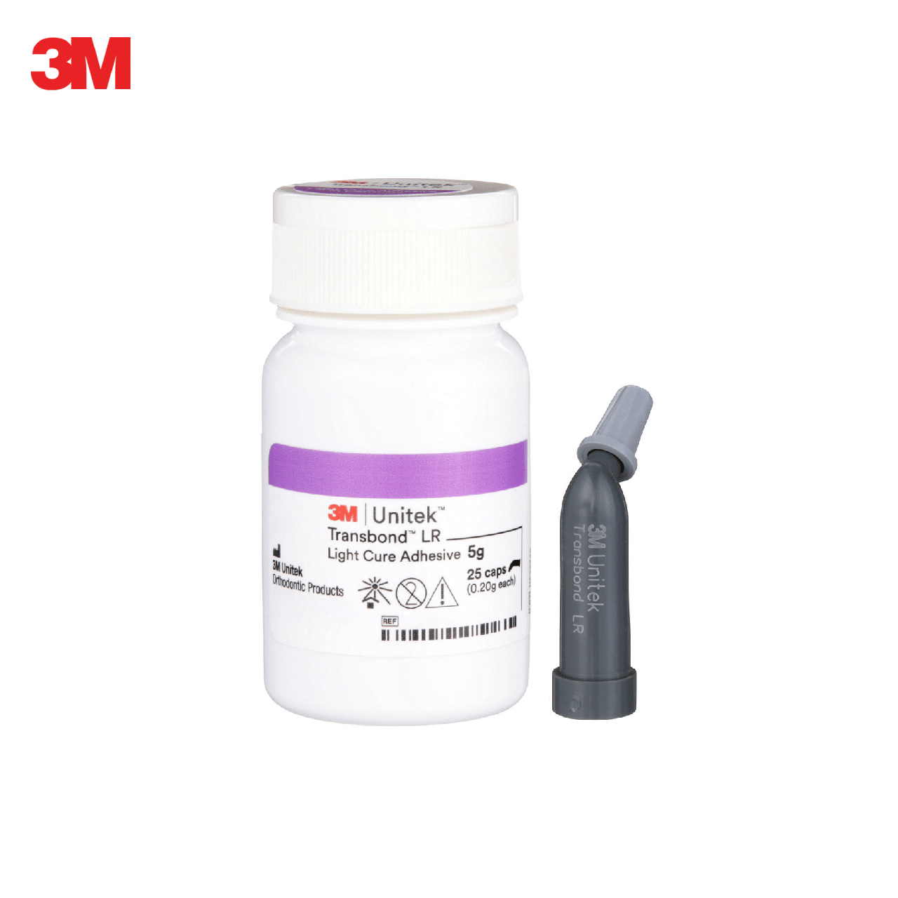 3M Unitek Transbond LR Light Cure Adhesive - Lingual Retainer Adeziv Kapsül 25’li