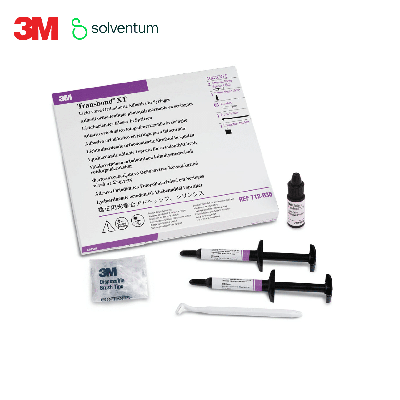 3M Unitek Transbond™ XT Işıkla Sertleşen Ortodontik Adeziv Şırınga 4'lü