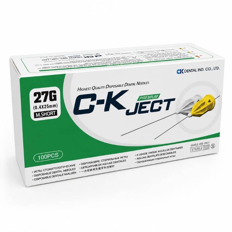 C-K JECT Premium Dental İğneleri – Steril ve Konforlu Anestezi Uygulaması - Görsel 3