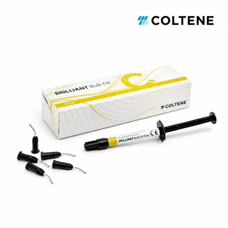 COLTENE BRILLIANT Bulk Fill Flow Serisi Akışkan Kompozit – Hızlı ve Derin Dolgu Restorasyon Kompoziti