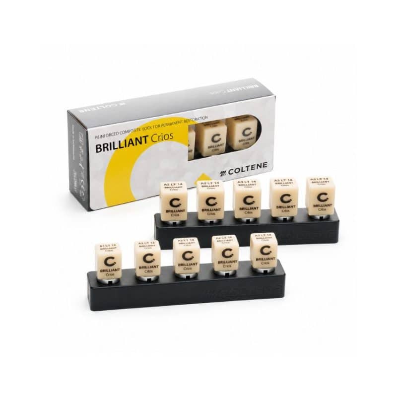 COLTENE BRILLIANT Crios CAD/CAM Kompozit Blok – Yüksek Performanslı Kalıcı Restorasyon Sistemi