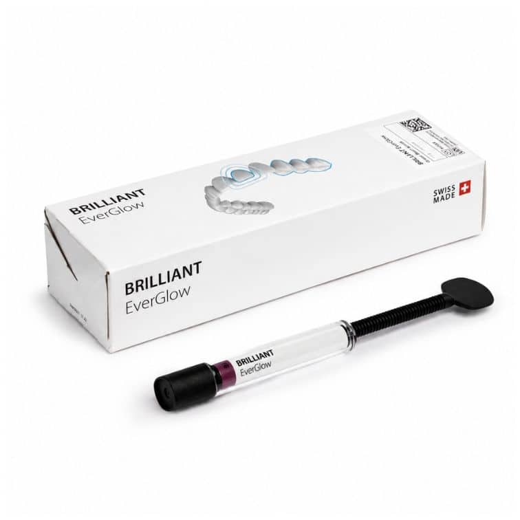 COLTENE BRILLIANT EverGlow Şırınga 4 g – Universal Submikron Hibrit Kompozit
