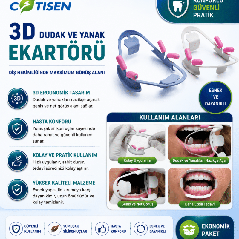3D Dudak ve Yanak Ekartörü