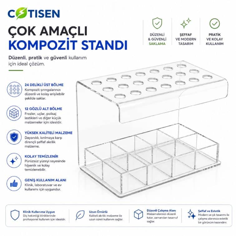 Cotisen Çok Amaçlı Kompozit Standı