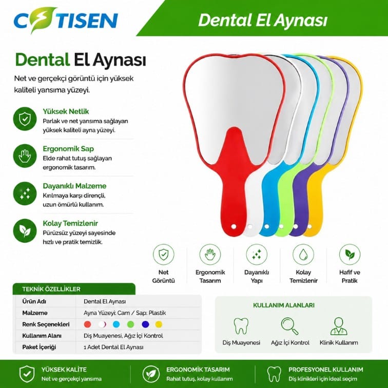 Cotisen Dental El Aynası 1 ADET