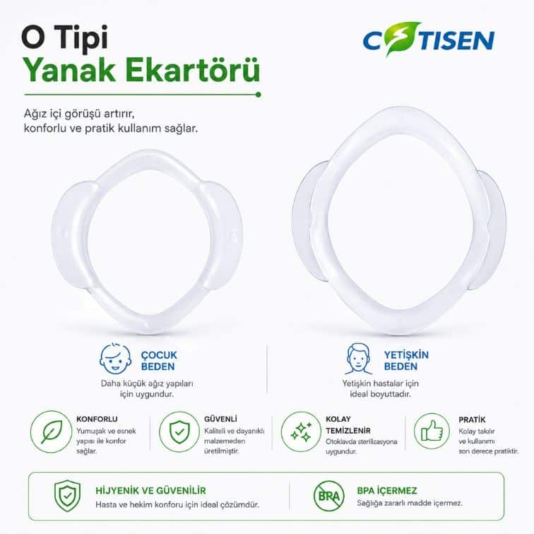 Cotisen O Tipi Yanak Ekartörü