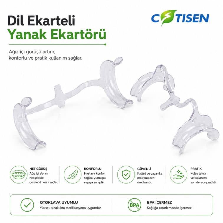Dil Ekarteli Yanak Ekartörü