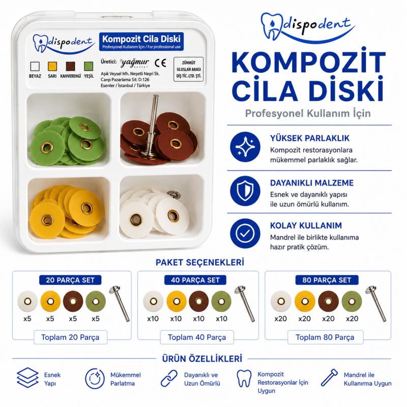 Dispodent Kompozit Cila Diski Seti