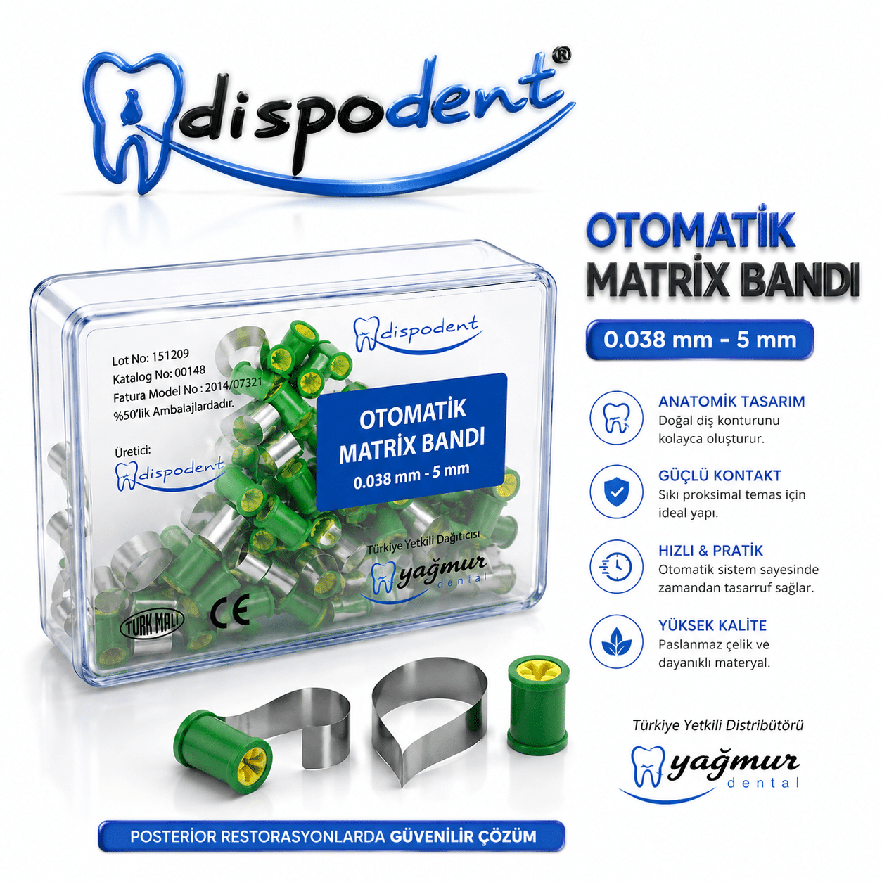 Dispodent Otomatik Matrix Bandı
