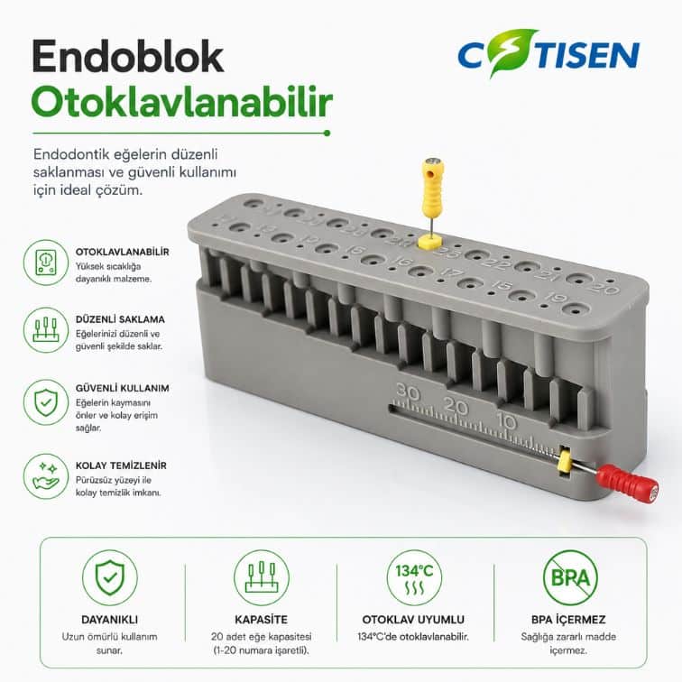Endoblok - Otoklavlanabilir