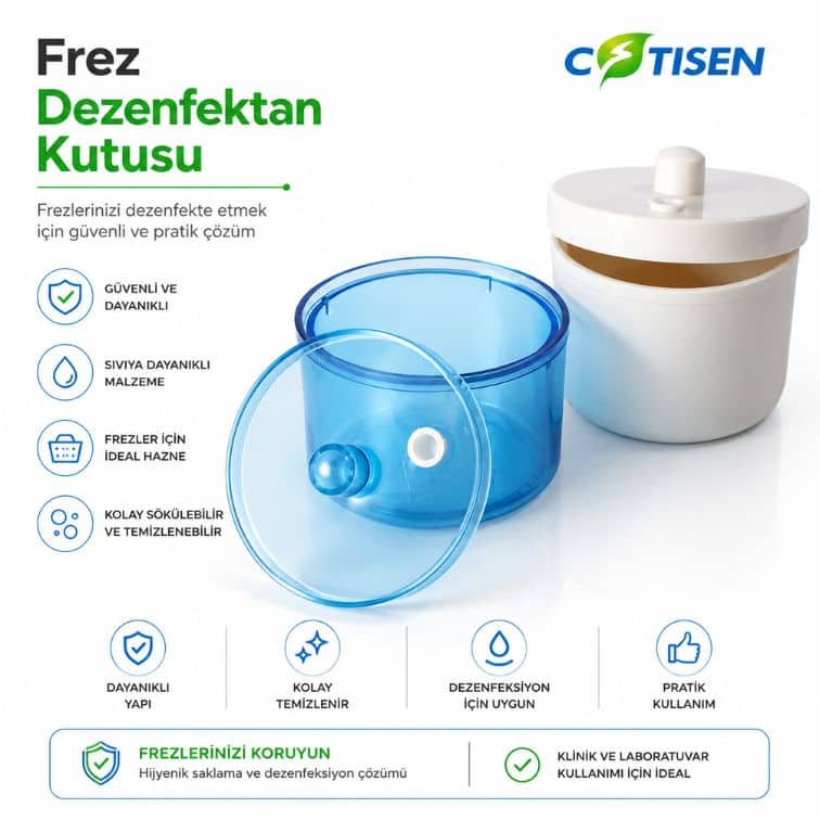 Frez Dezenfektan Kutusu