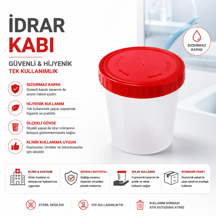 İdrar Kutusu 1 ADET