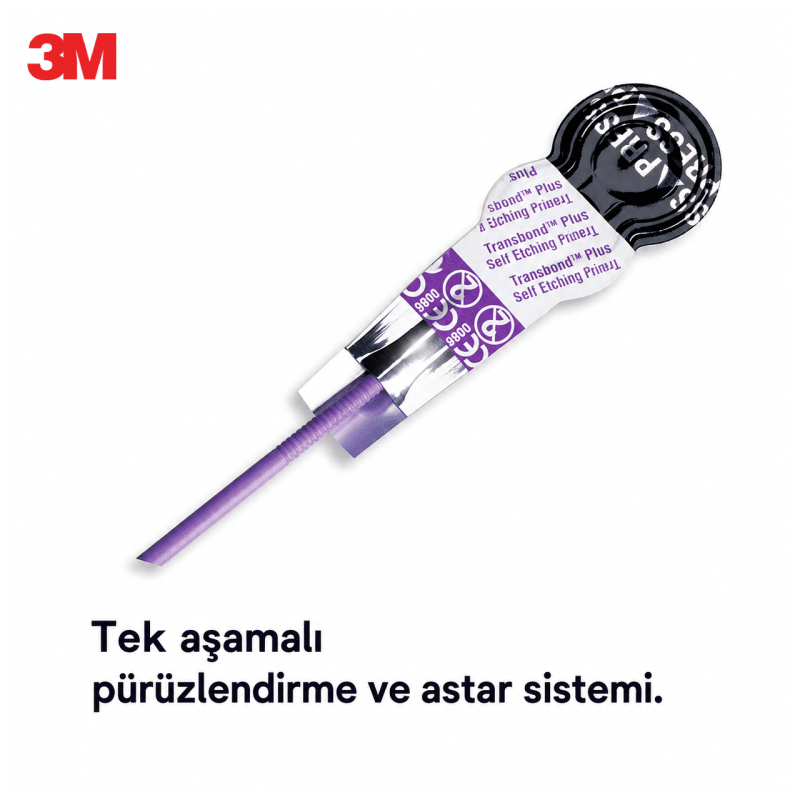 3M Unitek Transbond Plus Self Etching Primer 100’lü Kendinden Asitlemeli Ortodontik Primer