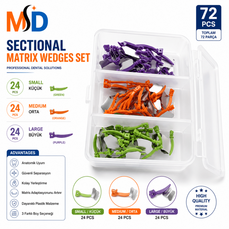 MD Anterior Matrix System – 72 Parça