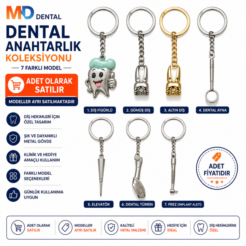 MD Dental Anahtarlık Serisi (1 adet)