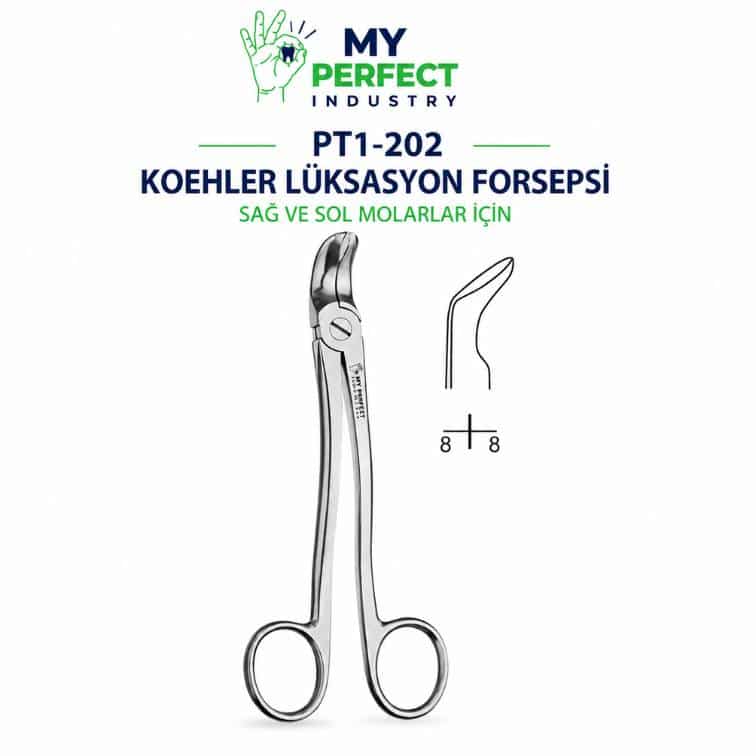 My Perfect Industry PT1-202 Koehler Lüksasyon Forsepsi My Perfect Industry PT1-202 Koehler Lüksasyon Forsepsi