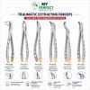 My Perfect Industry PT1-224 Dual Grip Traumatic Extracting Forceps Seti (6 Parça)