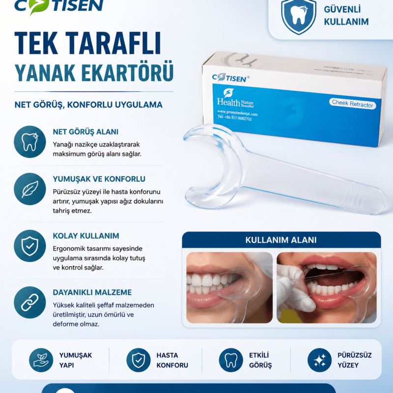 Tek Taraflı Yanak Ekartörü
