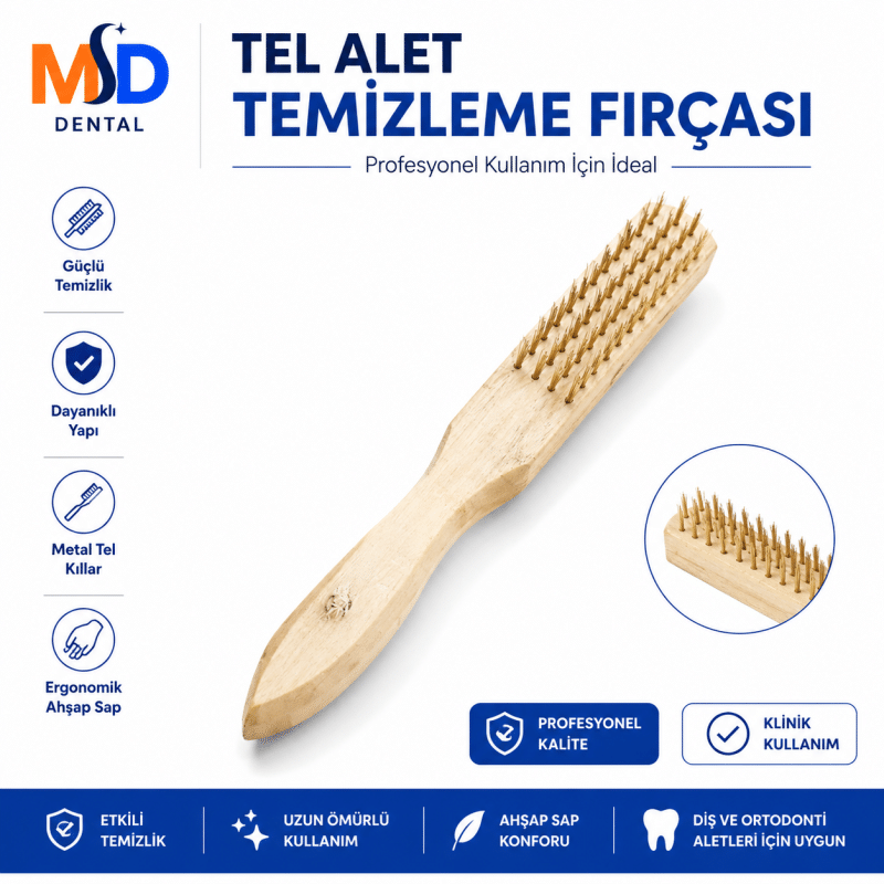 Tel Alet Temizleme Fırçası