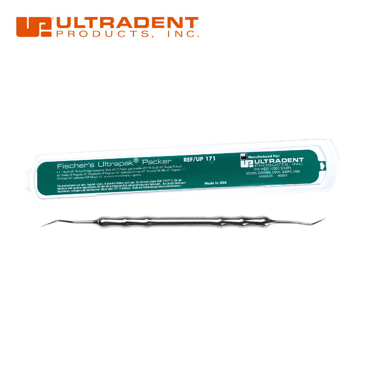 Ultradent Fischer’s Ultrapak Packer Retraksiyon İpi Yerleştirme Aleti - Görsel 2