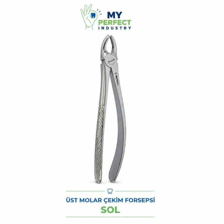 Üst Sol Molar Diş Çekim Forsepsi 1 Adet