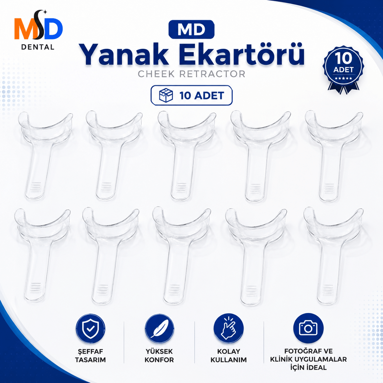 MD Y Tipi Yanak Ekartörü - Görsel 2