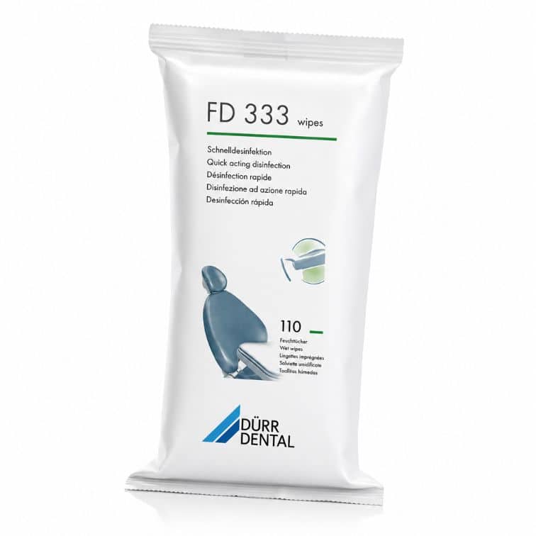DÜRR DENTAL FD 333 Hızlı Yüzey Dezenfektan Mendili Yedek Paket – 110 Adet