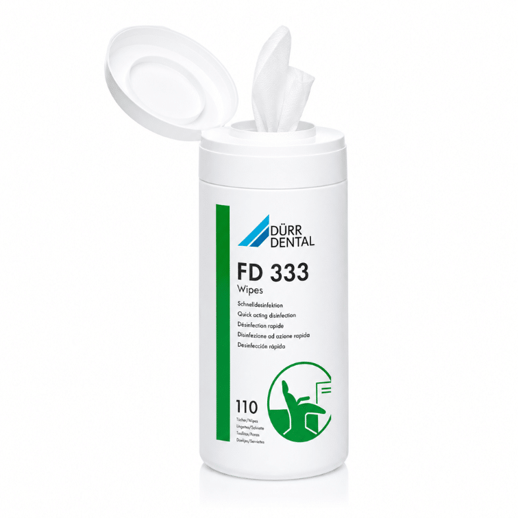 DÜRR DENTAL FD 333 Hızlı Yüzey Dezenfektan Mendili – 110 Adet