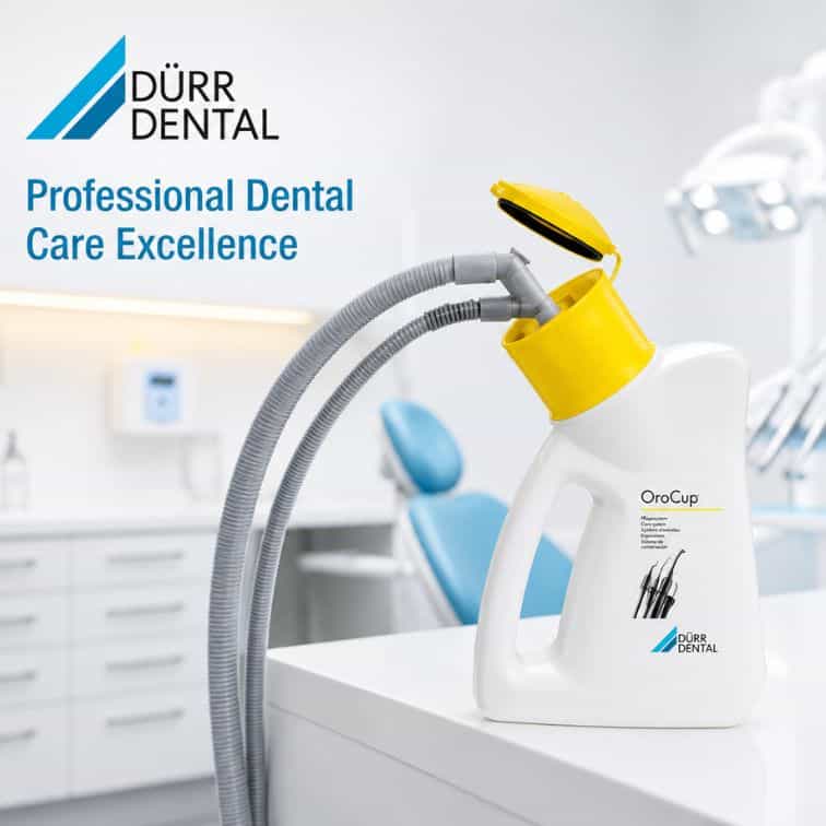 DÜRR DENTAL OroCup Aspirasyon Sistemi Bakım ve Dozaj Kabı2 DÜRR DENTAL OroCup Aspirasyon Sistemi Bakım ve Dozaj Kabı