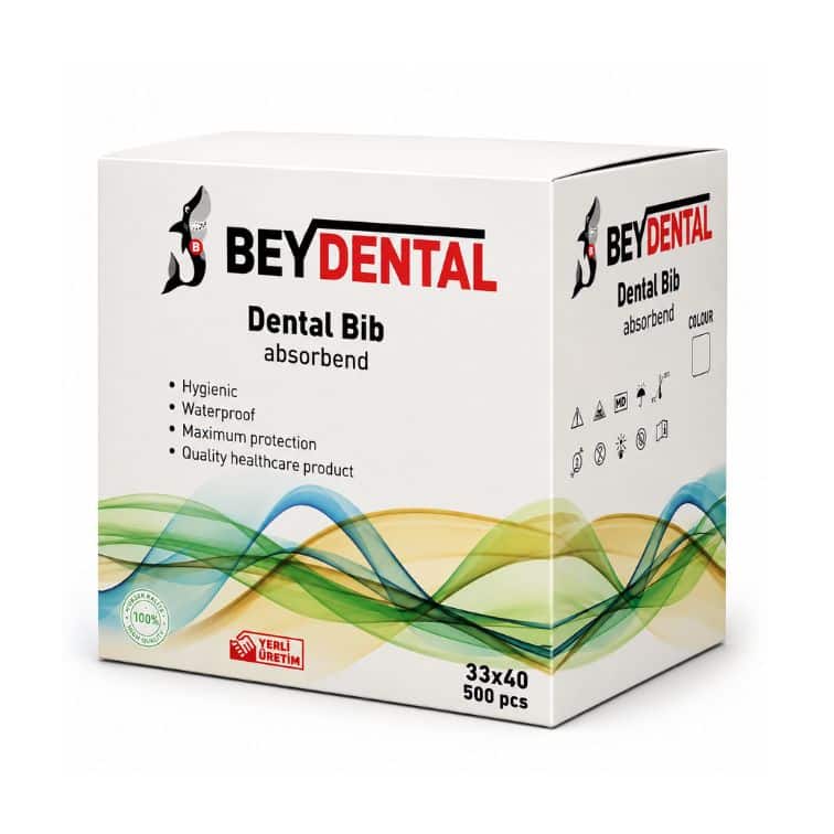 BEYDENTAL Tabla Örtüsü 33 × 40 cm – 500 Adet Tek Kullanımlık Koruyucu Örtü