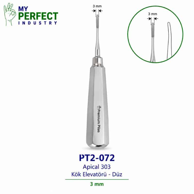 My Perfect Industry PT2-072 Apical 303 Kök Elevatörü Düz 3.0 mm