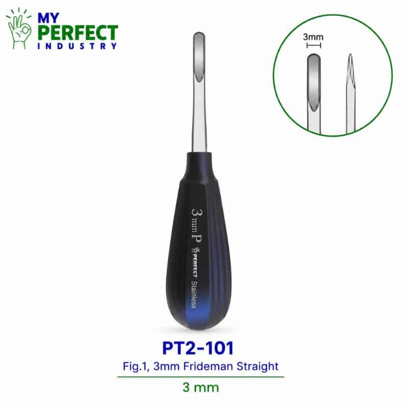 My Perfect Industry PT2-101 Fig. 1 Friedman Straight Lüksatör Kök Elevatörü 3.0 mm