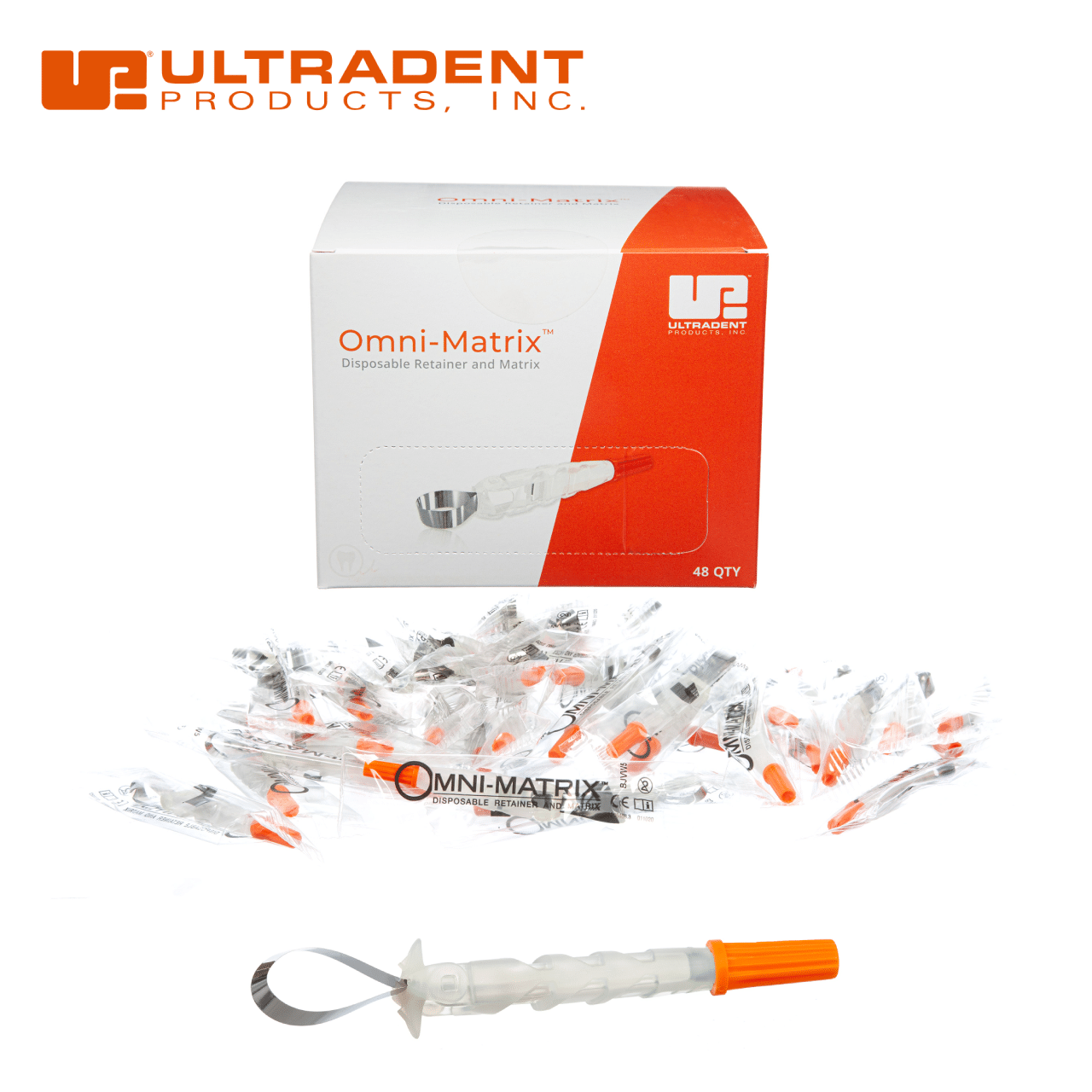 OMNI-MATRIX 6.5 MM WINGED (.025 mm) ORANGE 48PK
