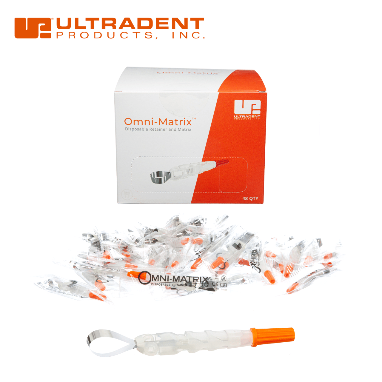 OMNI-MATRIX 6.5 MM WINGLESS (.025 mm) ORANGE 48PK