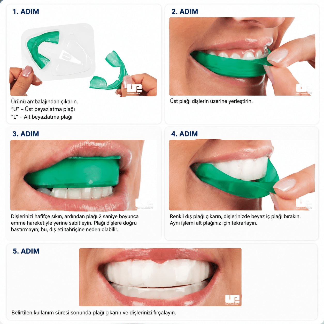 Ultradent Opalescence Go Hazır Plak Ev Tipi Diş Beyazlatma Sistemi - Görsel 2